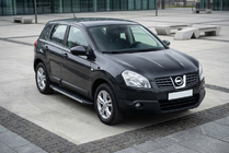 Nissan Qashqai 2007–2010 Duru sidetrin (2 stk., aluminium) foto 1