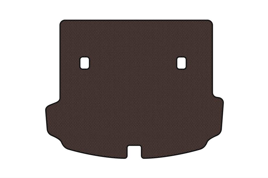 Acura MDX 2007–2013 Gummimåtte til bagagerum Carsuit V-1 (Brun) Foto 1