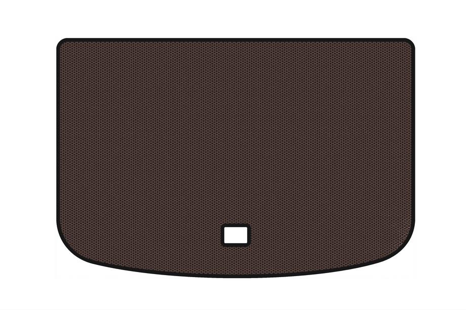 Audi A1 2010–2018 Gummibagagerumsmåtte Carsuit (HB, 3-dørs, brun) Image