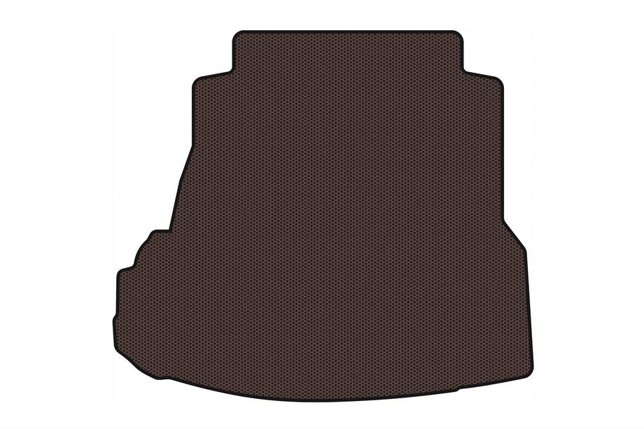 Audi A4 B5 1994–2001 Gummibagagerumsmåtte Carsuit (Sedan, brun) Image