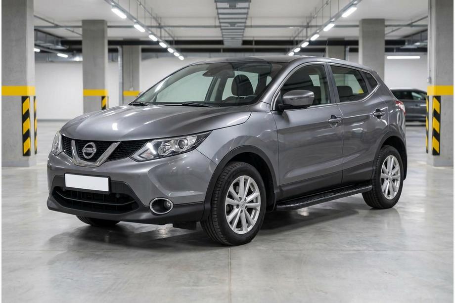 Nissan Qashqai 2014–2021 Sidetrin Bosphorus Black (2 stk., aluminium) Image