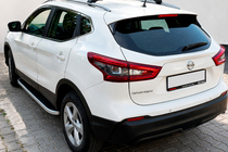 Nissan Qashqai 2014–2021 Sidetrin Tayga (2 stk., aluminium) foto 1