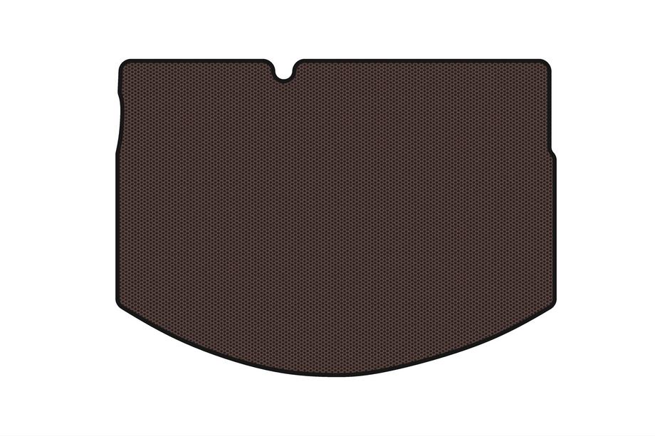 Citroen C-3 2009–2016 Gummibagagerumsmåtte Carsuit (HB, brun) Image