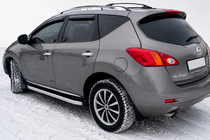 Nissan Murano 2008–2014 Fullmond sidetrin (2 stk., aluminium) foto 1