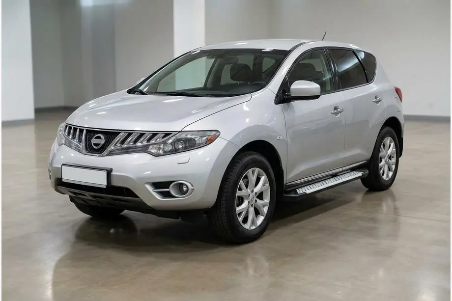 Nissan Murano 2008–2014 Sidetrin Allmond Grey (2 stk., aluminium) Image