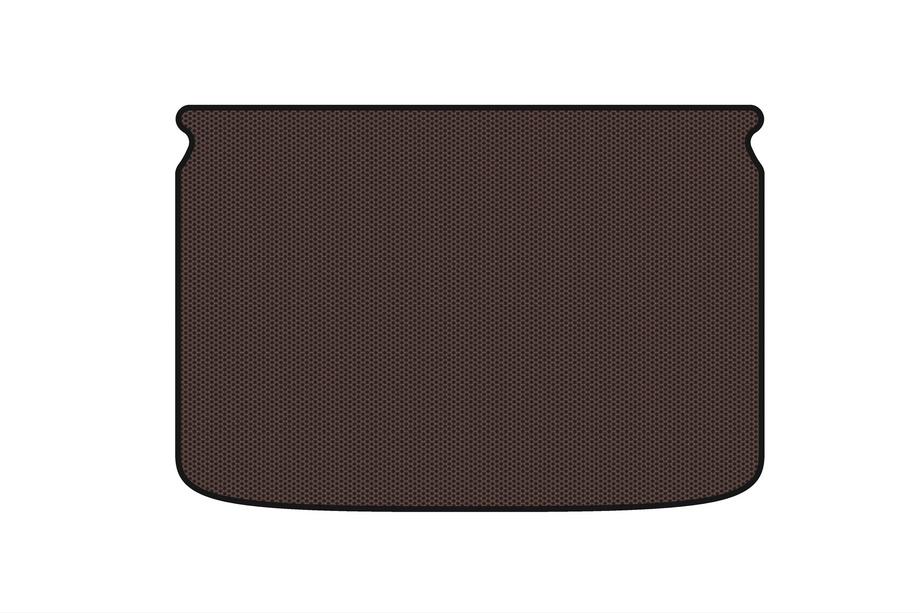 Fiat 500/500L 2013–2022 Gummibagagerumsmåtte Carsuit (til 500L, Brun) Image