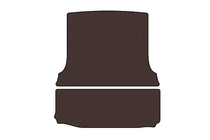 Fiat Fiorino/Qubo 2008–2024 Gummibagagerumsmåtte Carsuit (Cargo, brun) foto 1