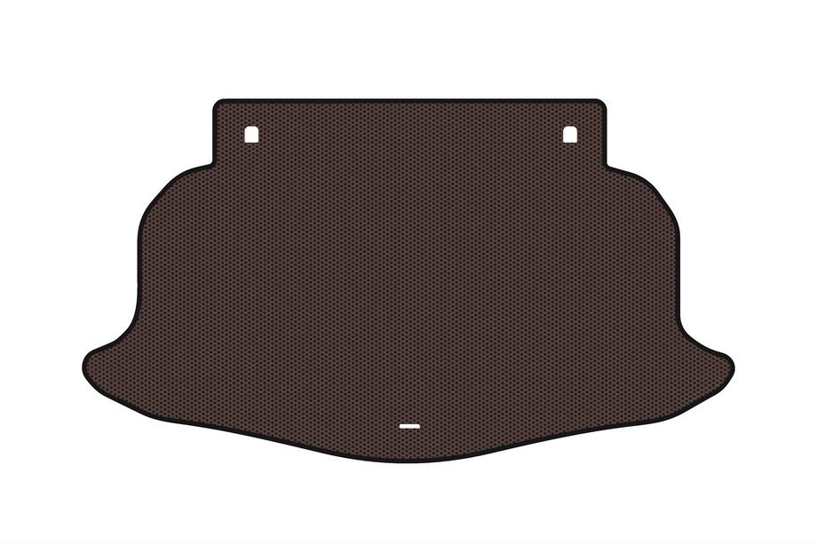 Geely Emgrand EC7 2009– Gummibagagerumsmåtte Carsuit (2009-2014, HB, 5-dørs, brun) Image
