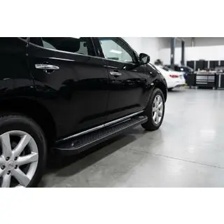 Allmond Black sidetrin (2 stk., aluminium)