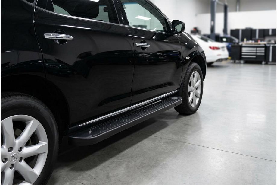 Nissan Murano 2008–2014 Allmond Black sidetrin (2 stk., aluminium) Image