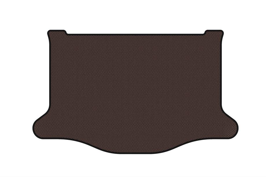 Honda FIT/Jazz 2014–2020 Gummibagagerumsmåtte Carsuit (HB, brun) Image