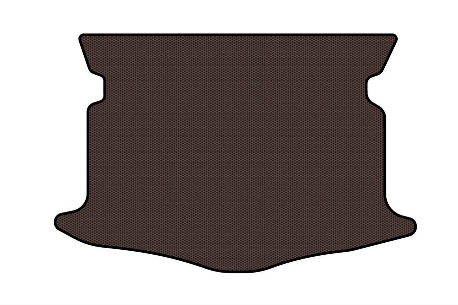 Honda FR-V 2004–2009 Gummimåtte til bagagerum Carsuit (Brun) Image
