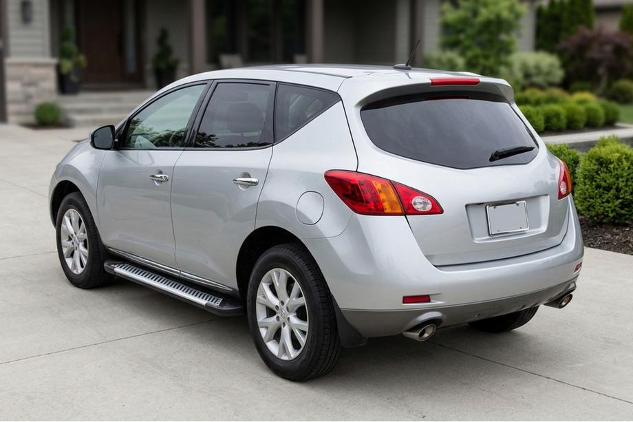 Nissan Murano 2008–2014 Sidetrin Line (2 stk., aluminium) Image