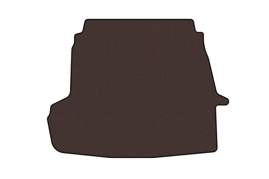 Hyundai Sonata YF 2010–2014 Gummibagagerumsmåtte Carsuit V-2 (Brun) Image