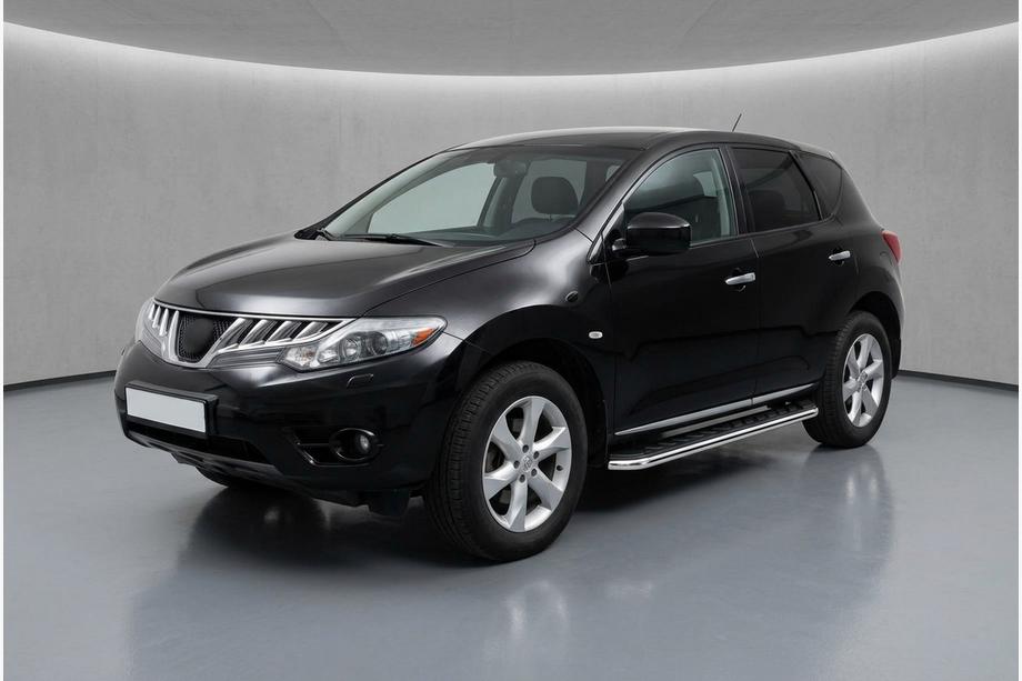 Nissan Murano 2008–2014 Maydos V1 sidetrin (2 stk., aluminium ↗ rustfrit stål) Image