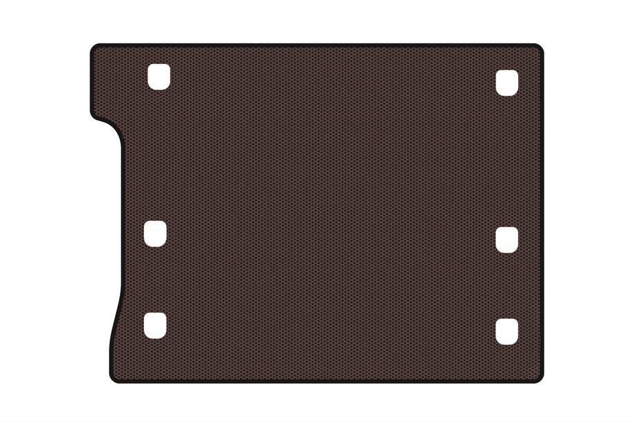 Jeep Wrangler 2018– Gummibagagerumsmåtte Carsuit (Rubicon Unlimited/5-dørs, brun) Image