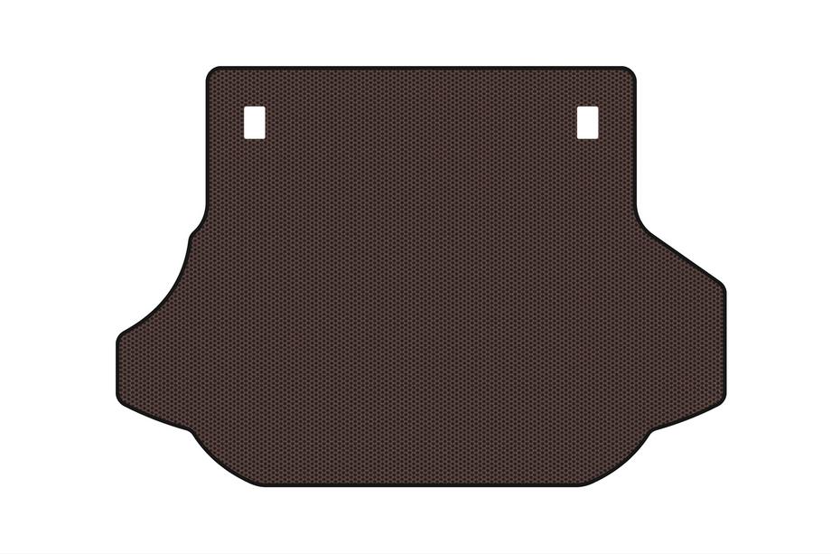 Kia Carens 1999–2012 Gummimåtte til bagagerum Carsuit (Brun) Image
