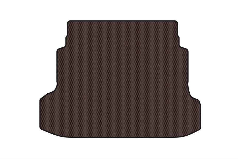 Kia Cerato 2 2010–2013 Gummibagagerumsmåtte Carsuit (SD, brun) Image