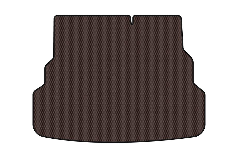 Kia Rio 2012–2017 Gummibagagerumsmåtte Carsuit V1 (SD, brun) Image