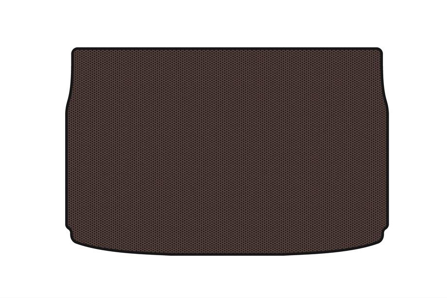 Kia Sedona 2014–2020 Gummibagagerumsmåtte Carsuit (8-sæders, brun) Image
