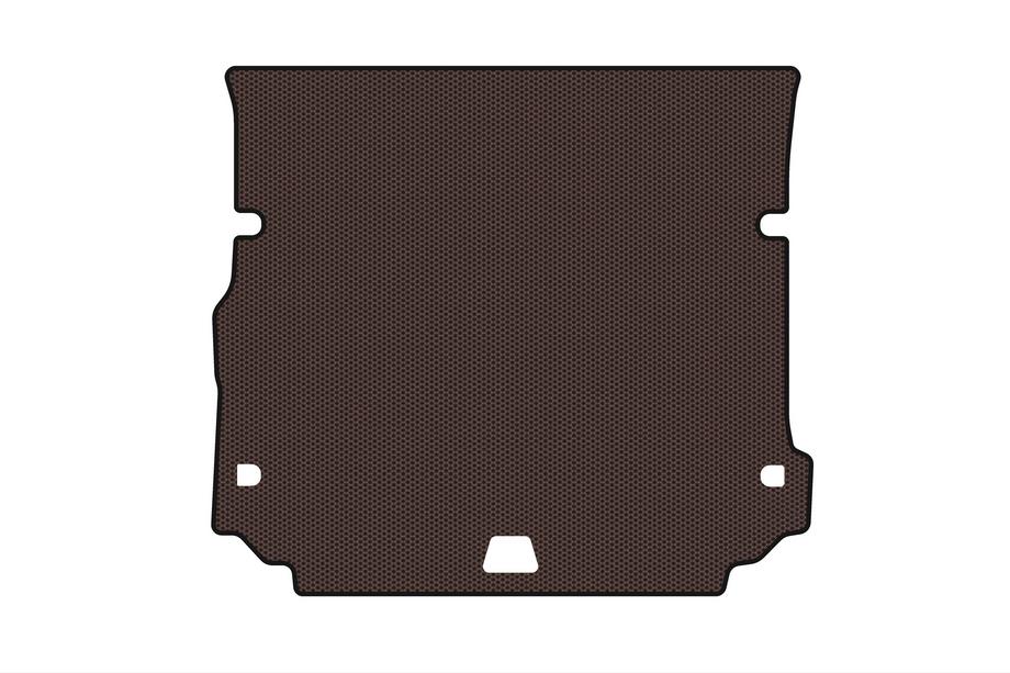 Land Rover Discovery III 2004–2009 Gummimåtte til bagagerum Carsuit V2 (Brun) Foto 1
