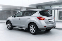Nissan Murano 2008–2014 Sidetrin Rainbow (2 stk., aluminium) foto 1