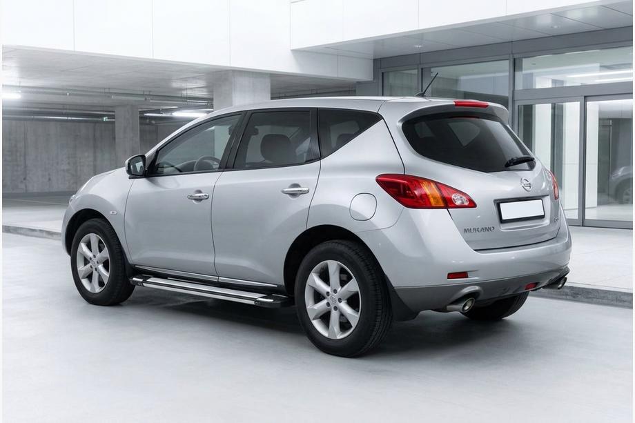 Nissan Murano 2008–2014 Sidetrin Rainbow (2 stk., aluminium) Image