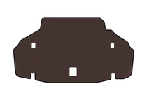 Lexus LS 2007–2017 Gummibagagerumsbakke Carsuit (2007-2010, SD, lang akselafstand, brun) foto 1