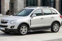 Opel Antara 2006–2017 Allmond Black sidetrin (2 stk., aluminium) foto 1
