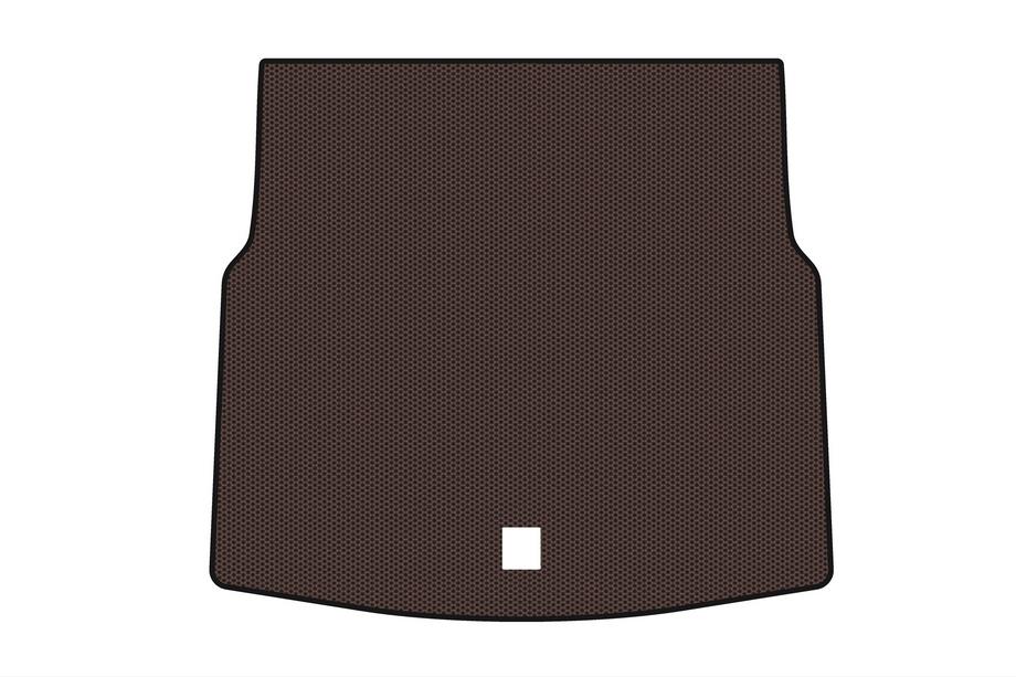Mercedes C-klasse W205 2014–2021 Gummibagagerumsmåtte Carsuit (SD, brun) Foto 1