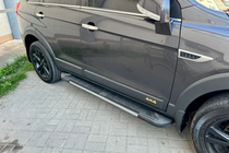 Opel Antara 2006–2017 RedLine V1 sidestrin (2 stk., aluminium) foto 2