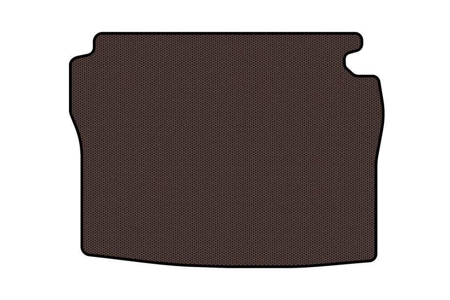 Mercedes S-class W126 1979–1991 Gummibagagerumsmåtte Carsuit (SD, kort akselafstand, brun) Foto 1