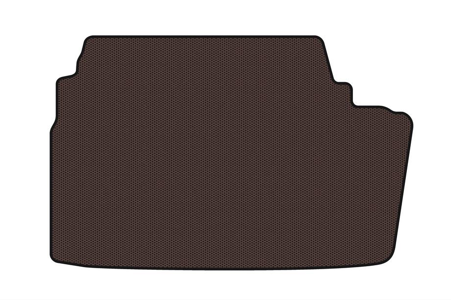 Mercedes S-class W140 1991–1998 Gummibagagerumsmåtte Carsuit (SD, lang akselafstand, brun) Image