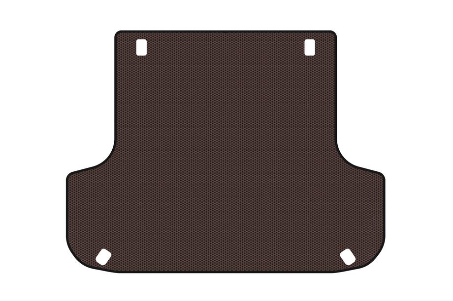 Mitsubishi Pajero Sport 1996–2007 Gummimåtte til bagagerum Carsuit (Brun) Foto 1