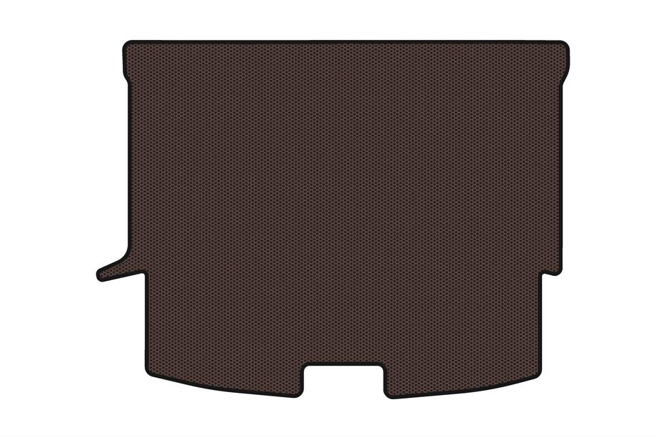 Nissan X-trail T33/Rogue 2022– Gummibagagerumsmåtte Carsuit (5-personers, brun) Image