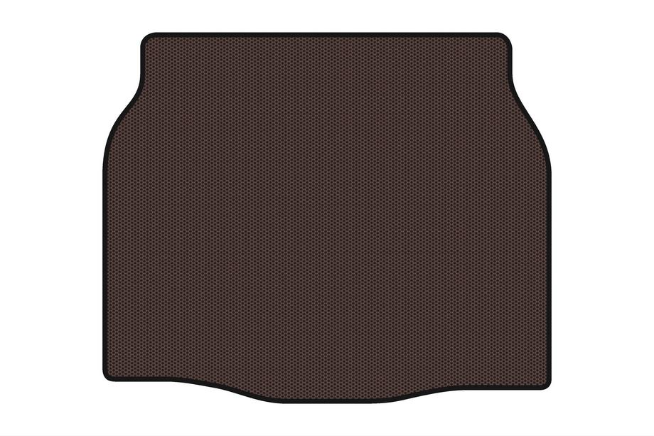 Nissan Tiida 2011–2014 Gummibagagerumsmåtte Carsuit (HB, brun) Image