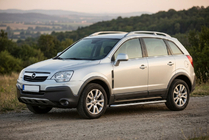 Opel Antara 2006–2017 Maydos V1 sidetrin (2 stk., aluminium ↗ rustfrit stål) 2007-2015 foto 1