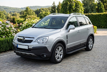 Opel Antara 2006–2017 Sidetrin Bosphorus Black (2 stk., aluminium) 2016-2018 foto 1