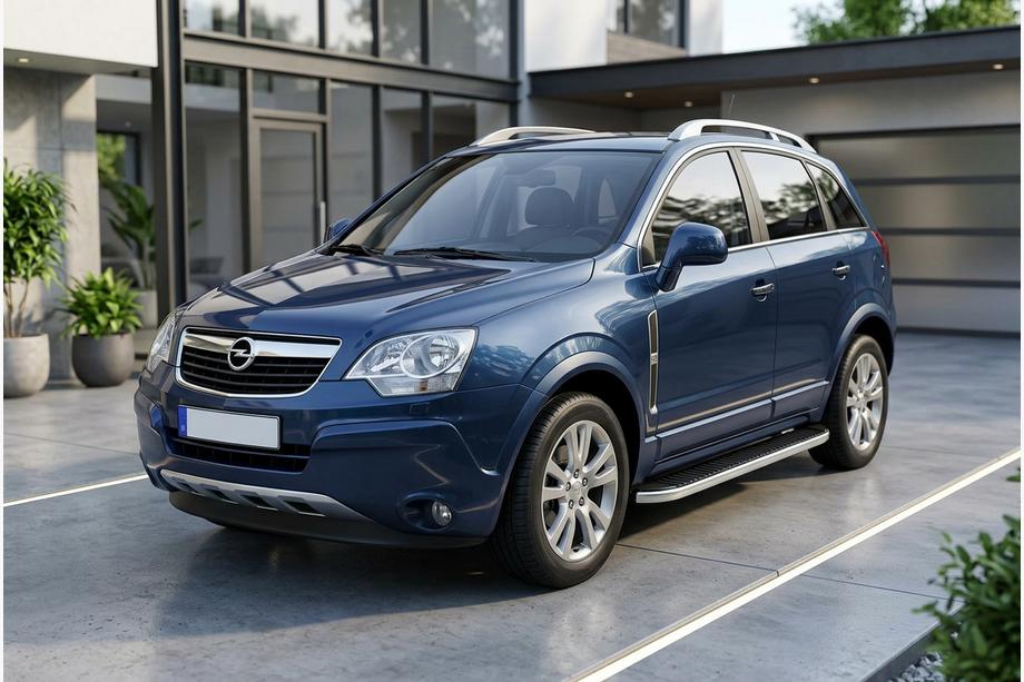 Opel Antara 2006–2017 Sidetrin Tayga Grey (2 stk., aluminium) 2007-2015 Image