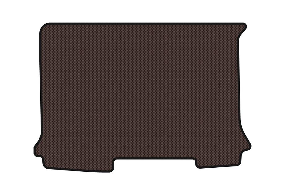 Peugeot Partner 1996–2008 Gummimåtte til bagagerum Carsuit (Brun) Image