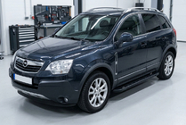 Opel Antara 2006–2017 RedLine Black side trinbrætter (2 stk., aluminium) 2007-2015 foto 1