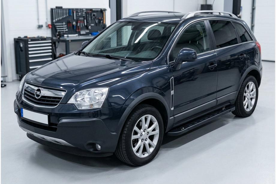 Opel Antara 2006–2017 RedLine Black side trinbrætter (2 stk., aluminium) 2007-2015 Image