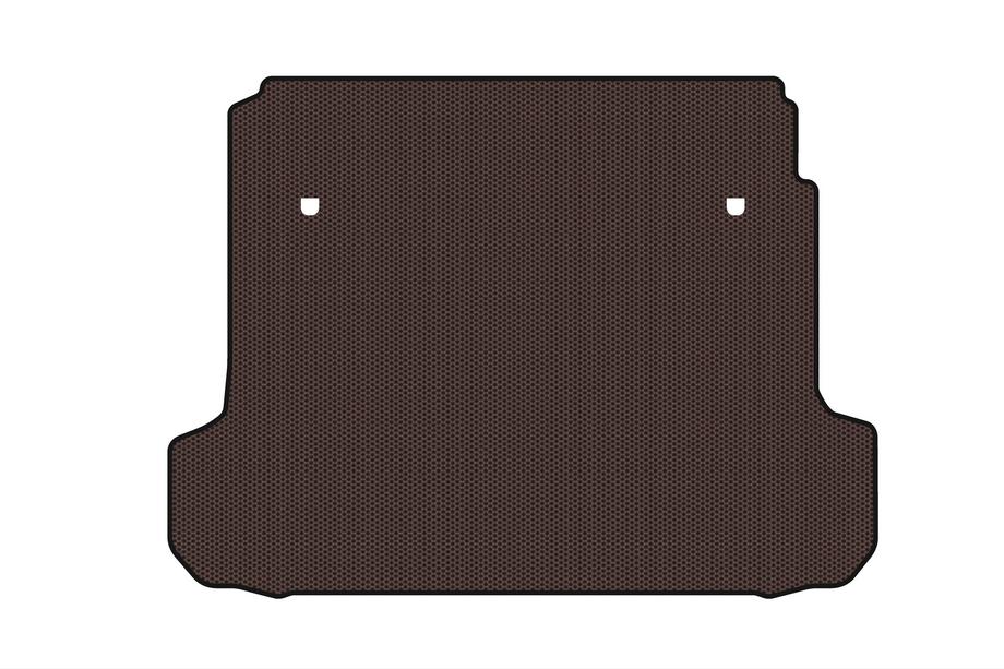 Renault Fluence 2009–2016 Gummibagagerumsmåtte Carsuit (SD, brun) Image