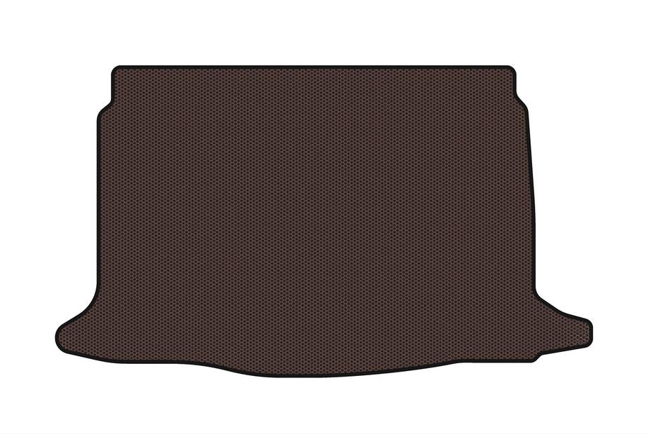 Renault Megane IV 2016–2025 Gummibagagerumsmåtte Carsuit (HB, brun) Image