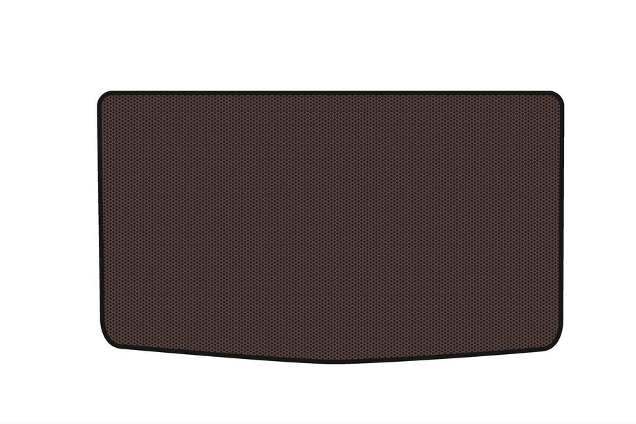 Renault Zoe 2012–2019 Gummibagagerumsmåtte Carsuit (HB, brun) Image