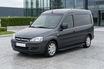 Opel Combo 2002–2012 Sidetrin Allmond Black (2 stk., aluminium) foto 1