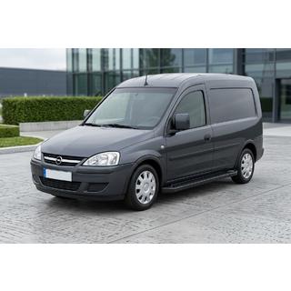 Sidetrin Allmond Black (2 stk., aluminium) foto 1