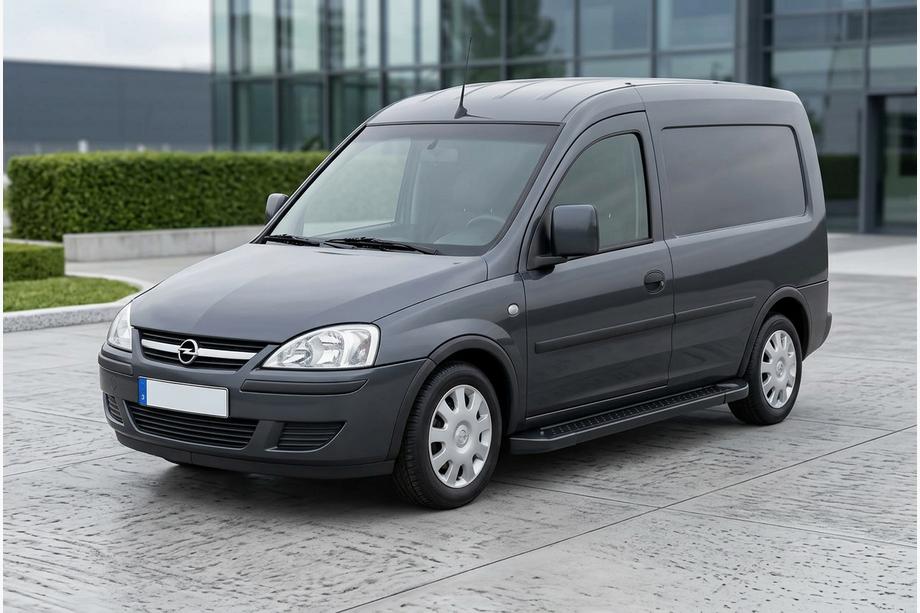 Opel Combo 2002–2012 Sidetrin Allmond Black (2 stk., aluminium) Image