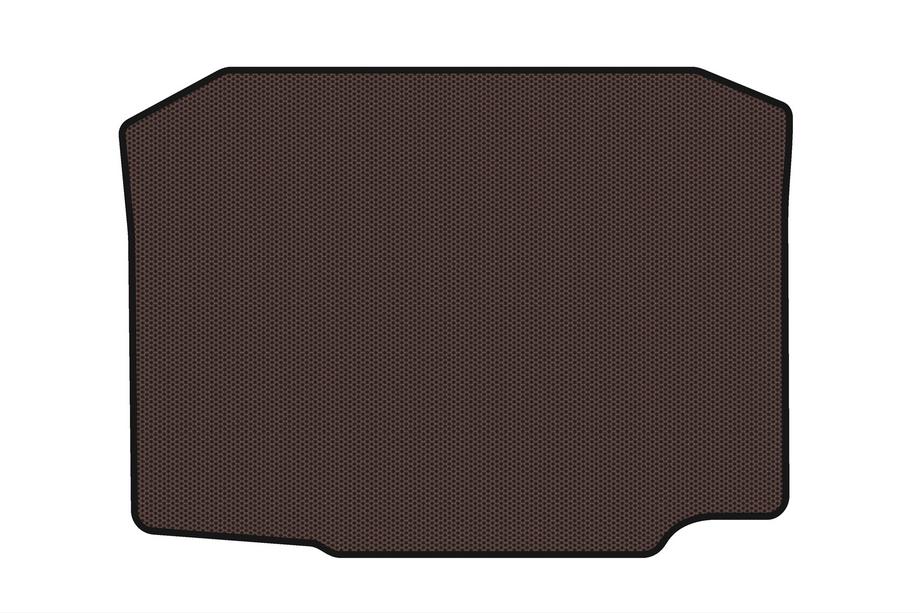 Seat Ibiza 2010–2017 Gummibagagerumsmåtte Carsuit (2010-2012, HB, 5-dørs, brun) Image