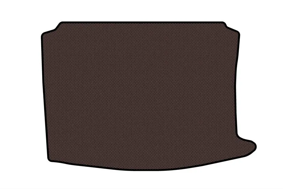Seat Leon 1999–2005 Gummibagagerumsmåtte Carsuit (HB, 5-dørs, brun) Image